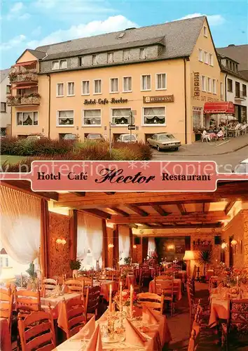 AK / Ansichtskarte  Bernkastel-Kues_Berncastel Hotel Cafe Hector Restaurant
