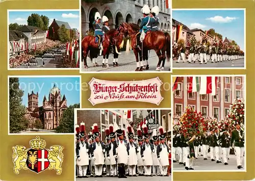 AK / Ansichtskarte 73858135 Neuss Buerger Schuetzenfest Festumzuege Kirche Neuss