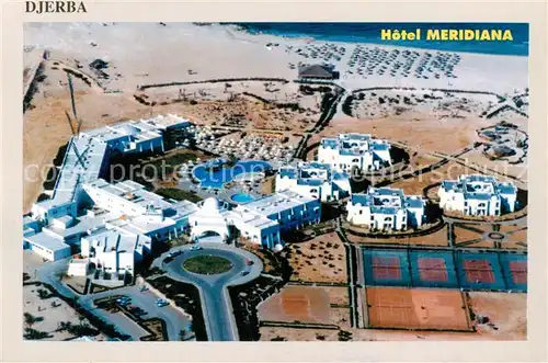 AK / Ansichtskarte  Djerba_Jerba_Tunesie Hotel Meridiana Fliegeraufnahme 