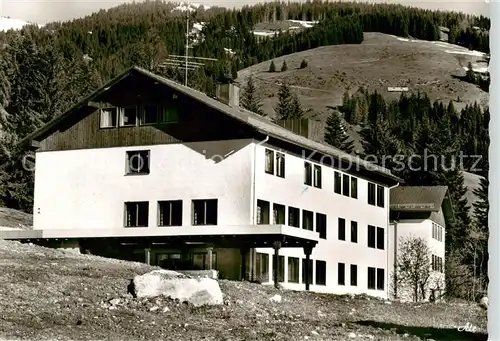 AK / Ansichtskarte  Unterjoch_Bad_Hindelang Bayerisches Versehrten Sportheim 