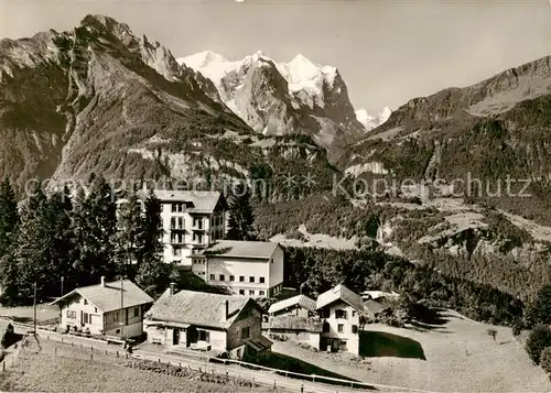 AK / Ansichtskarte  Reuti-Hasliberg_Reuti-Hasleberg_BE Christliches Hospiz und Ferienheim Viktoria Berner Alpen 