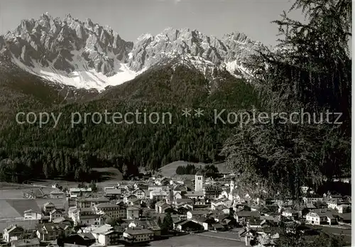 AK / Ansichtskarte  San_Candido_Innichen Panorama e Cime del Baranci Dolomiten 