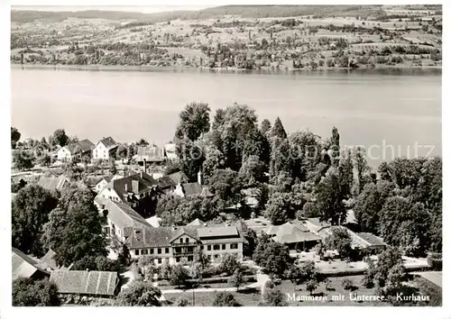 AK / Ansichtskarte  Mammern Ansicht mit Kurhaus am Untersee Mammern