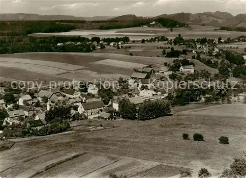 AK / Ansichtskarte  Schoena_Bad_Schandau_Saechsische-Schweiz Fliegeraufnahme 