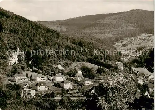 AK / Ansichtskarte  Bad_Herrenalb Panorama Schwarzwald Bad_Herrenalb