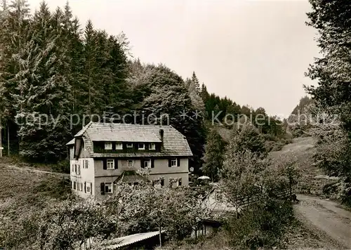 AK / Ansichtskarte  Bad_Liebenzell Gasthaus Pension Waldfrieden Schwarzwald Bad_Liebenzell