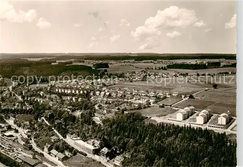 AK / Ansichtskarte  Altensteig_Schwarzwald Panorama Luftkurort Altensteig_Schwarzwald