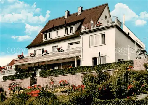 AK / Ansichtskarte 73858246 Frammersbach Pension Haus Erna Frammersbach