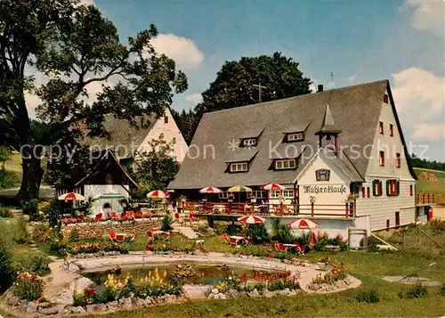 AK / Ansichtskarte  Kappel_Niedereschach Muehlenklause Historisches Café Weinrestaurant Ausflugsziel Kappel Niedereschach