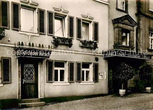 AK / Ansichtskarte  Bayreuth Hotel Restaurant Goldener Hirsch Bayreuth