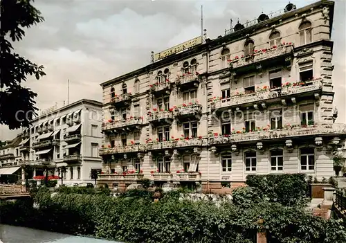 AK / Ansichtskarte  Baden-Baden Hotel Europaeischer Hof Baden-Baden