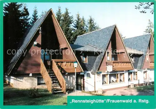 AK / Ansichtskarte  Frauenwald_Thueringen Rennsteighuette Frauenwald Thueringen