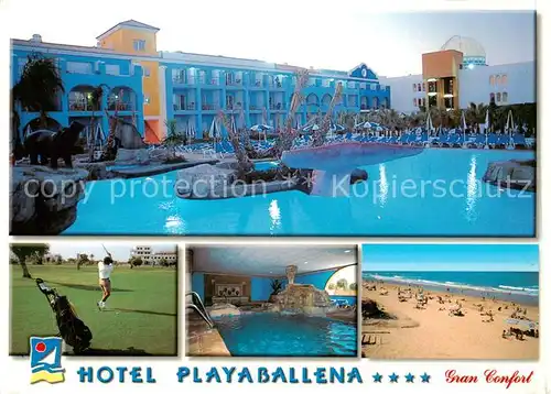 AK / Ansichtskarte  Rota_Cadiz_Costa_de_la_Luz_ES Hotel Playaballena Golf Hallenbad Strand 