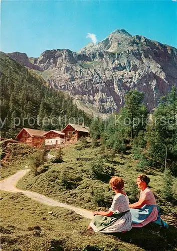 AK / Ansichtskarte 73858504 Obertauern_AT Gasthof Felseralm mit Grosswand 