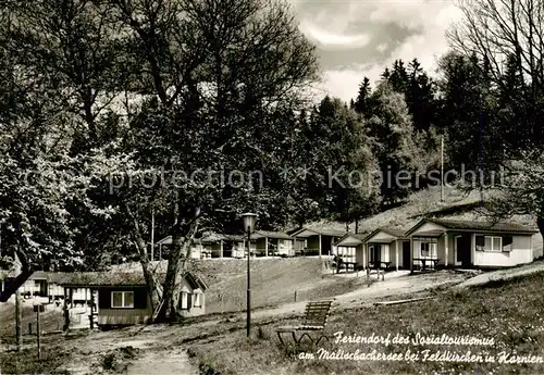 AK / Ansichtskarte  Feldkirchen_Kaernten Feriendorf des Sozialtourismus am Maltschachersee Feldkirchen Kaernten