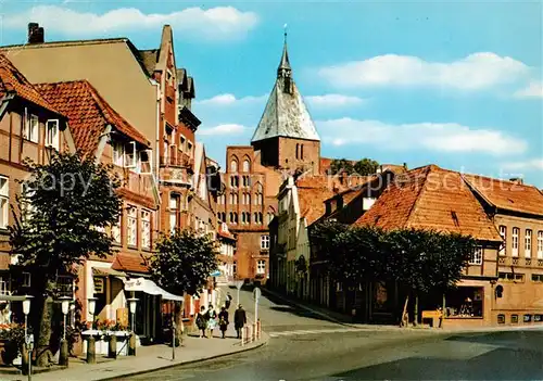 AK / Ansichtskarte 73858541 Moelln__Lauenburg Blick in die Marktstrasse Luft- und Kneippkurort 