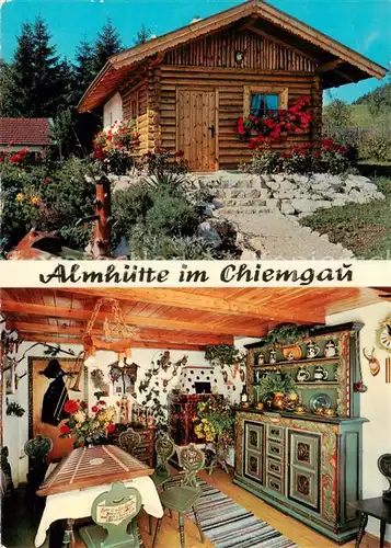 AK / Ansichtskarte 73858545 Chiemgau Almhuette Chiemgau