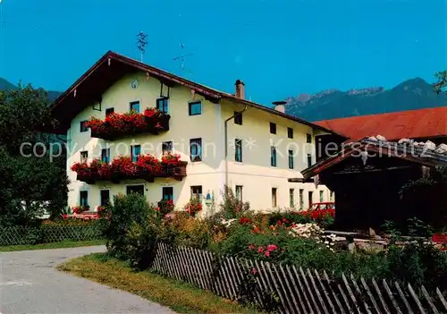 AK / Ansichtskarte  Schleching Schmidbauernhof Schleching