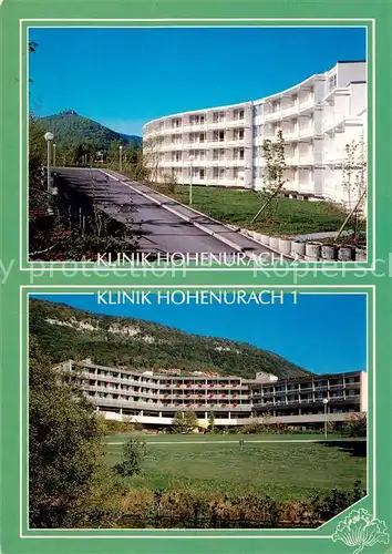 AK / Ansichtskarte  Bad_Urach Kliniken Hohenurach Luftkurort Schwaebische Alb Bad_Urach