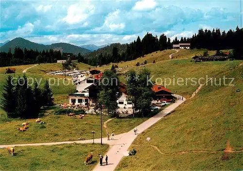 AK / Ansichtskarte  Winklmoosalm_1167m_Winkelmoosalm_Reit_im_Winkl Alpengasthof Augustiner Bayerisches Hochgebirge 