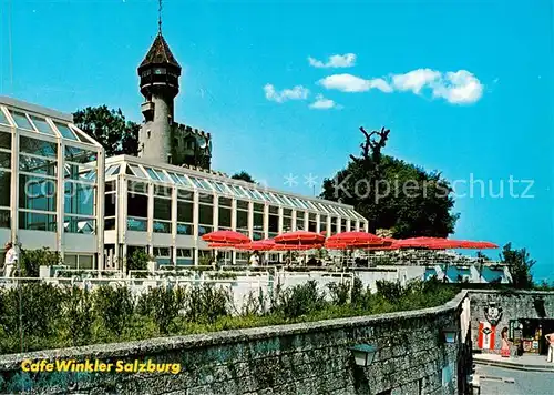 AK / Ansichtskarte  Salzburg__AT Cafe Winkler am Moenchsberg 