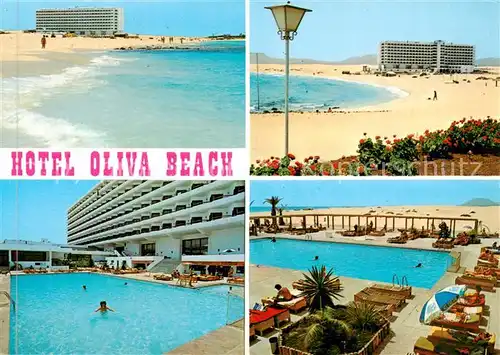 AK / Ansichtskarte 73858637 Corralejo_Fuerteventura_ES Hotel Olivia Beach Strandpartien 