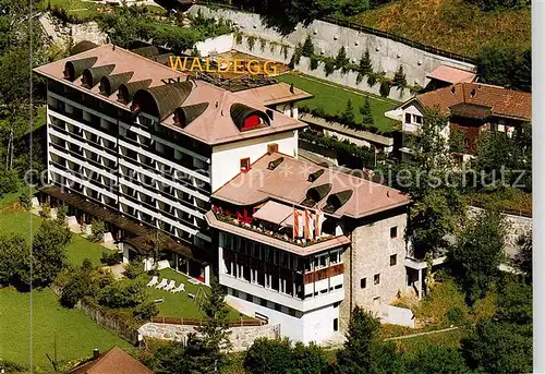 AK / Ansichtskarte  Engelberg__OW Hotel Waldegg Fliegeraufnahme 