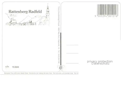 AK / Ansichtskarte  Rattenberg_Tirol Strassenpartie Rattenberg Tirol