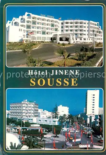 AK / Ansichtskarte 73858666 Sousse_Tunesie Hotel Jinene 