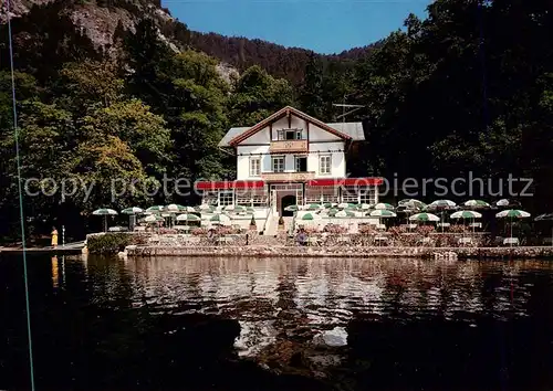 AK / Ansichtskarte  Bad_Reichenhall Seewirt Thumsee Bad_Reichenhall