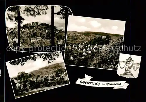 AK / Ansichtskarte  Westerburg_Westerwald Teilansichten Panorama Westerburg_Westerwald