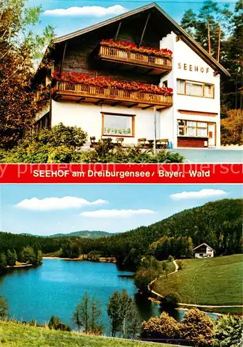 AK / Ansichtskarte  Rothau_Dreiburgensee Restaurant Seehof am Dreiburgensee Panorama 