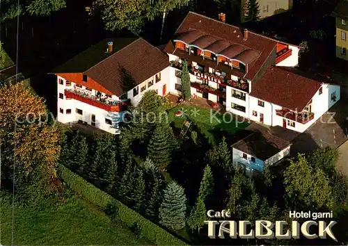 AK / Ansichtskarte  Schoemberg_Schwarzwald Cafe Talblick Hotel garni Schoemberg Schwarzwald