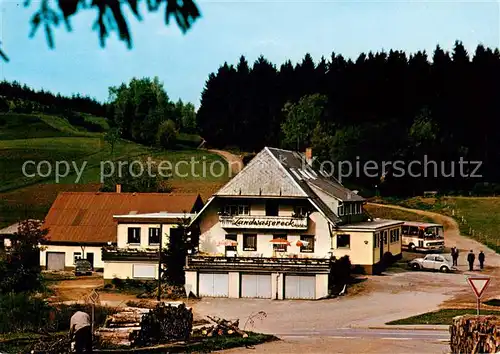 AK / Ansichtskarte  Oberprechtal Hoehengasthaus Pension Landwassereck im Schwarzwald Oberprechtal