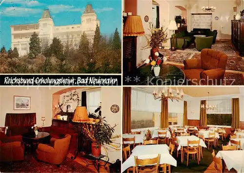 AK / Ansichtskarte 73858803 Bad_Neuenahr-Ahrweiler Reichsbund-Erholungsheim Restaurant Bad_Neuenahr-Ahrweiler