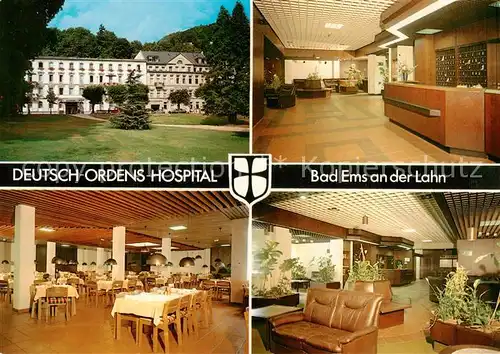 AK / Ansichtskarte  Bad_Ems Reha-Klinikum Deutsch-Ordens-Hospital Bad_Ems