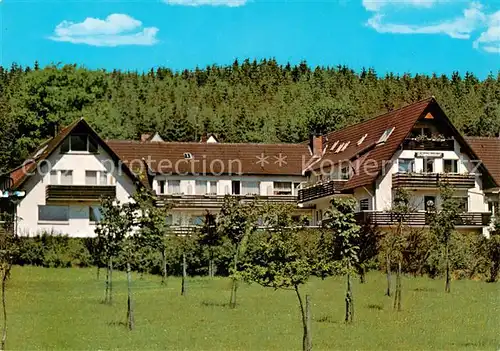 AK / Ansichtskarte 73858843 Neuhaus_Solling Hotel Pension Schwalbenhof Neuhaus Solling