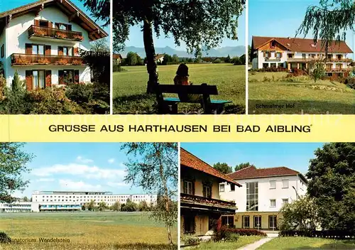 AK / Ansichtskarte  Harthausen_Bad_Aibling Sanatorium Wendelstein Teilansichten Harthausen_Bad_Aibling