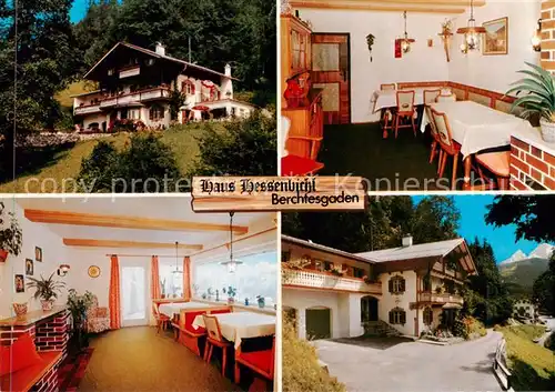 AK / Ansichtskarte 73858928 Berchtesgaden Gaestehaus Hessenbichl Gastraeume Berchtesgaden