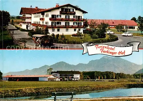 AK / Ansichtskarte  Bernau_Chiemsee Ferienhotel Farbinger Hof Panorama Bernau Chiemsee