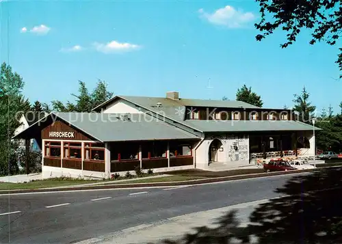 AK / Ansichtskarte  Fleckl_Oberwarmensteinach Hotel Hirscheck 