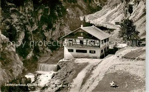 AK / Ansichtskarte  Lech_Vorarlberg Lechtaler Klause Lech Vorarlberg