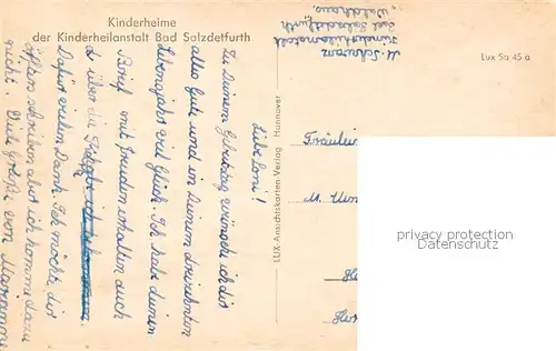 AK / Ansichtskarte  Bad_Salzdetfurth Kinderheim Hildurheim Hauptstrasse St Georgskirche Kinderheim Haus Sonnenblick Kinderheim Waldhaus Schwimmbad Bad_Salzdetfurth