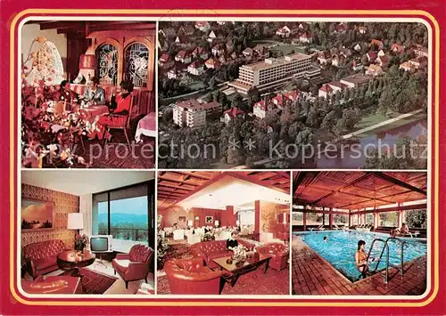 AK / Ansichtskarte 73858959 Bad_Salzuflen Staatsbadhotel Maritim Gastraeume Hallenbad  Bad_Salzuflen