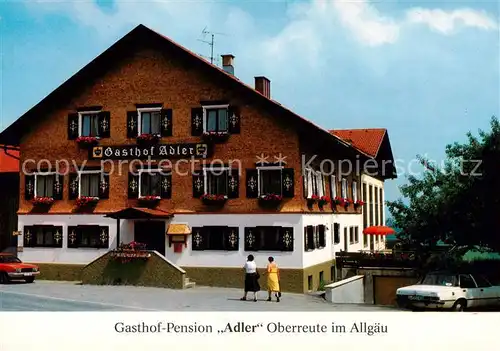 AK / Ansichtskarte  Oberreute Gasthof Pension Adler Oberreute