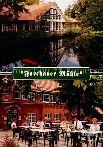 AK / Ansichtskarte  Farchau_Ratzeburg Hotel Restaurant Farchauer Muehle Terrasse Farchau Ratzeburg