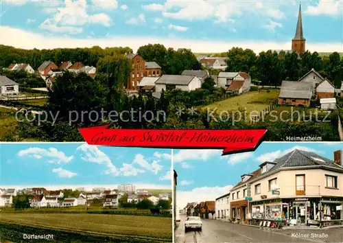 AK / Ansichtskarte 73859046 Heimerzheim Panorama Dorfansicht Koelner Strasse Heimerzheim