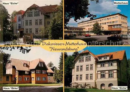 AK / Ansichtskarte 73859059 Neuvandsburg_West Diakonissen Mutterhaus Haus Eiche Haus Birke  Neuvandsburg_West