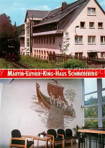 AK / Ansichtskarte  Schmiedeberg _Dippoldiswalde Martin Luther King Haus Tagungsraum Schmiedeberg 