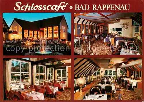 AK / Ansichtskarte  Bad_Rappenau Schlosscafe Gastraeume Bad_Rappenau